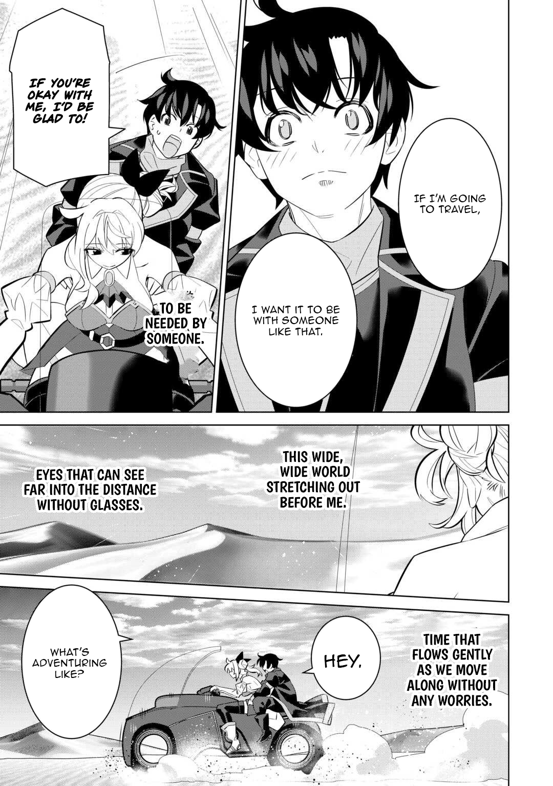 The Middle-Aged Man Cast into the 'Abyss' Where No One Ever Returns Accidentally Deciphers a Code and Becomes the Wielder of an Unknown Relic! – Chapter 06 – Page 28