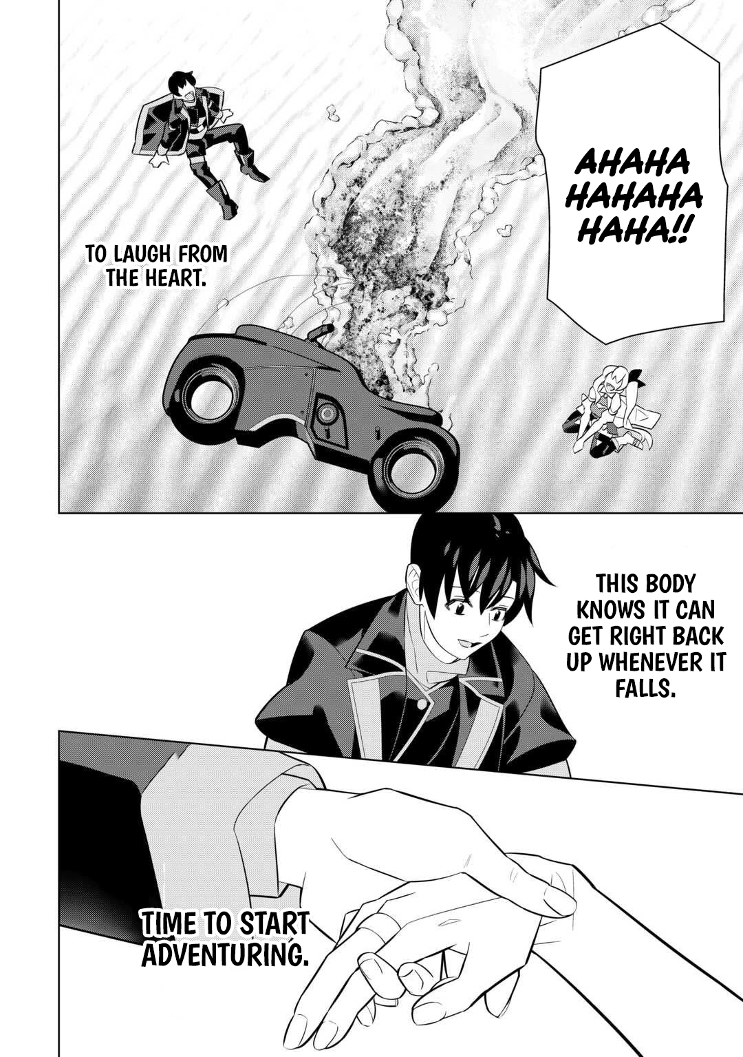 The Middle-Aged Man Cast into the 'Abyss' Where No One Ever Returns Accidentally Deciphers a Code and Becomes the Wielder of an Unknown Relic! – Chapter 06 – Page 35