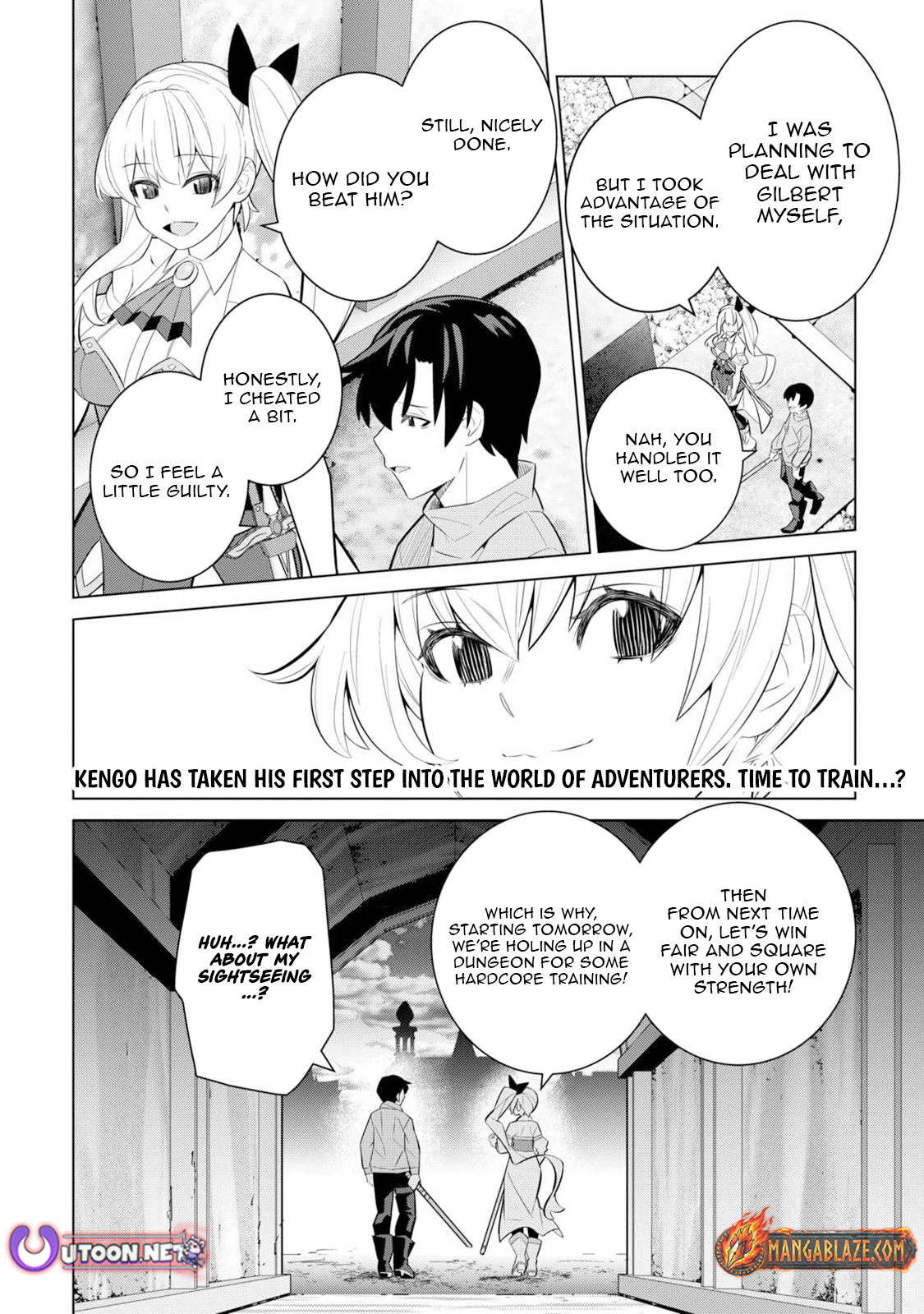 The Middle-Aged Man Cast into the 'Abyss' Where No One Ever Returns Accidentally Deciphers a Code and Becomes the Wielder of an Unknown Relic! – Chapter 07 – Page 35