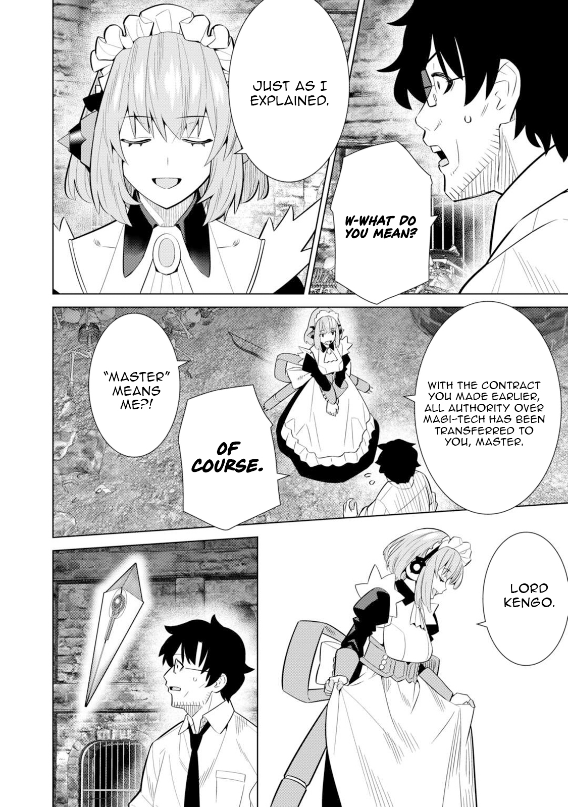 The Middle-Aged Man Cast into the 'Abyss' Where No One Ever Returns Accidentally Deciphers a Code and Becomes the Wielder of an Unknown Relic! – Chapter 03 – Page 3