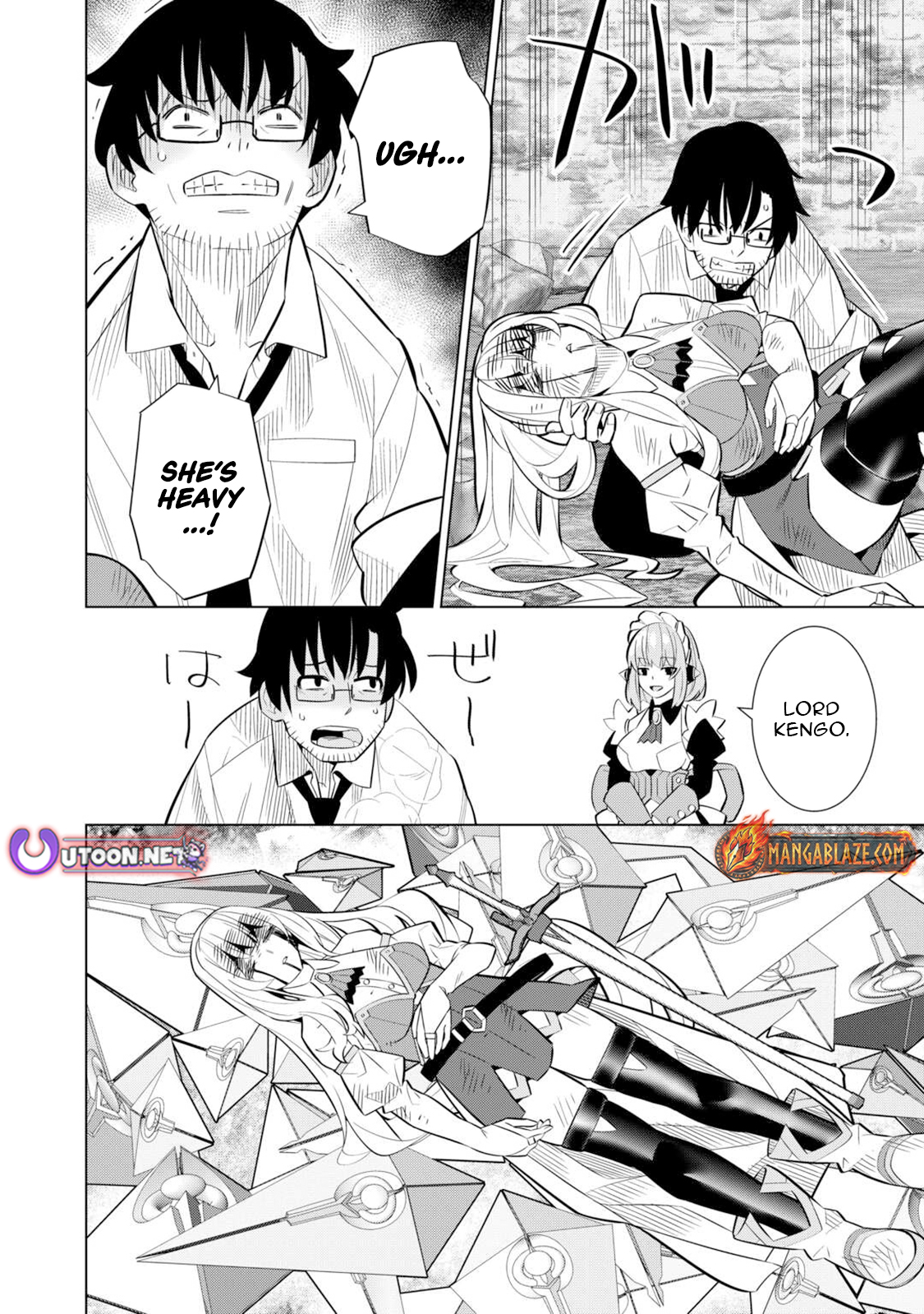 The Middle-Aged Man Cast into the 'Abyss' Where No One Ever Returns Accidentally Deciphers a Code and Becomes the Wielder of an Unknown Relic! – Chapter 03 – Page 5