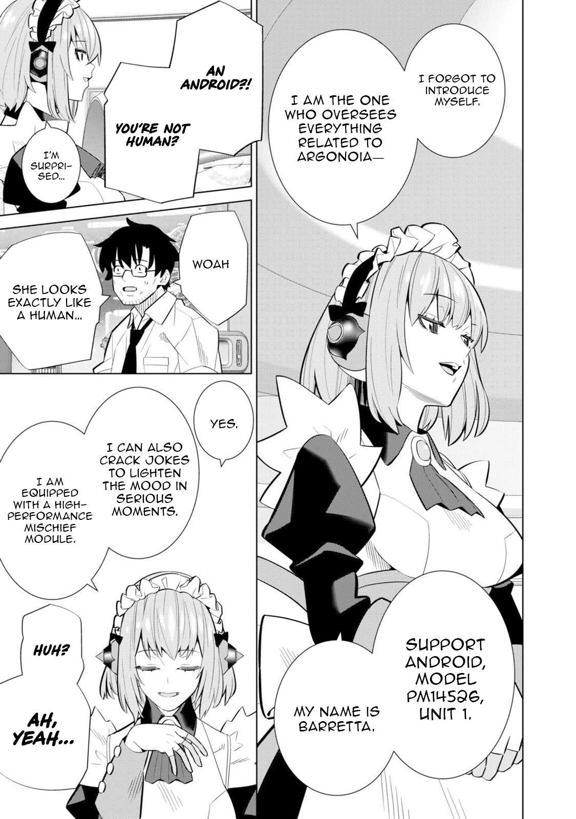 The Middle-Aged Man Cast into the 'Abyss' Where No One Ever Returns Accidentally Deciphers a Code and Becomes the Wielder of an Unknown Relic! – Chapter 03 – Page 12