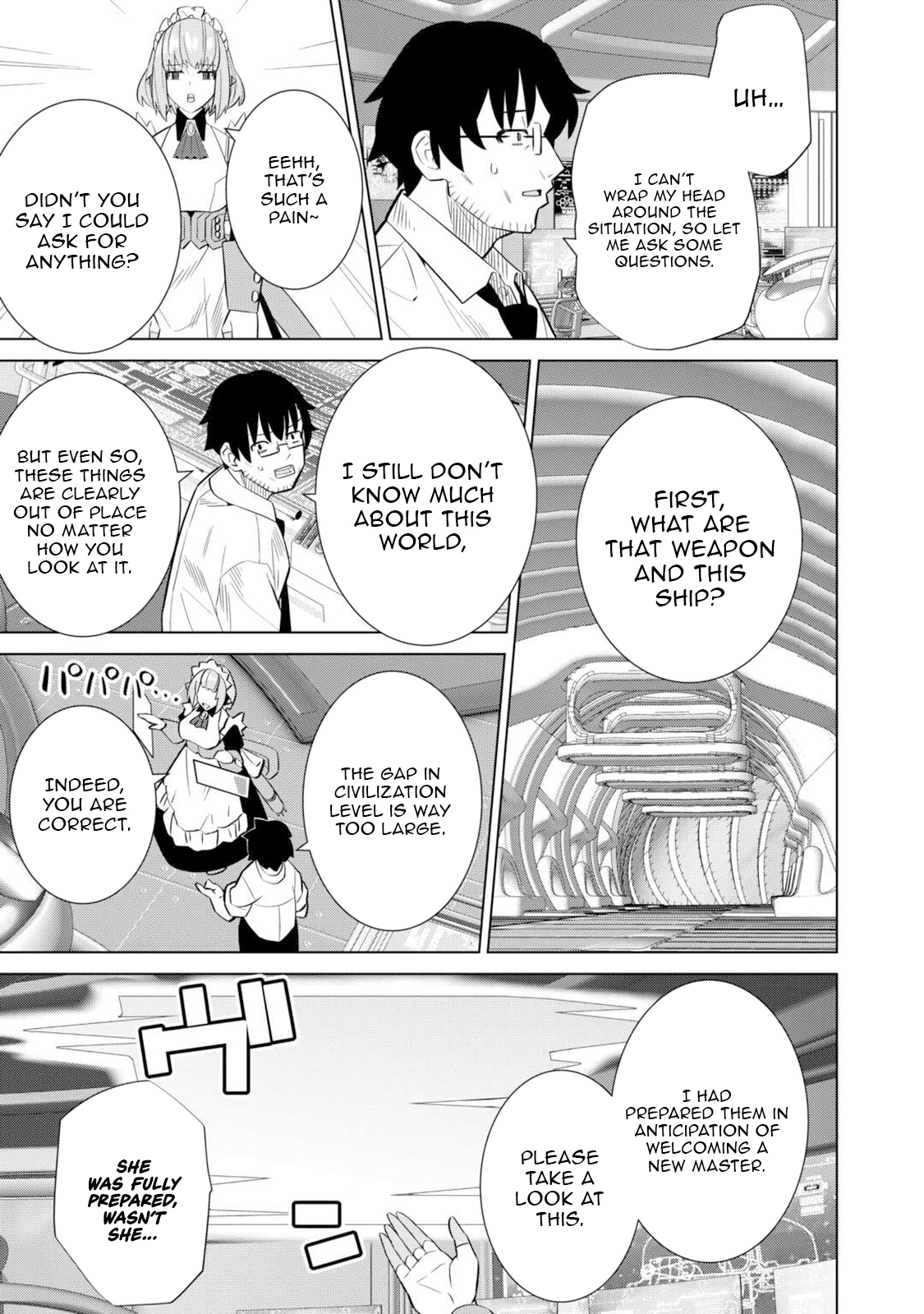 The Middle-Aged Man Cast into the 'Abyss' Where No One Ever Returns Accidentally Deciphers a Code and Becomes the Wielder of an Unknown Relic! – Chapter 03 – Page 14