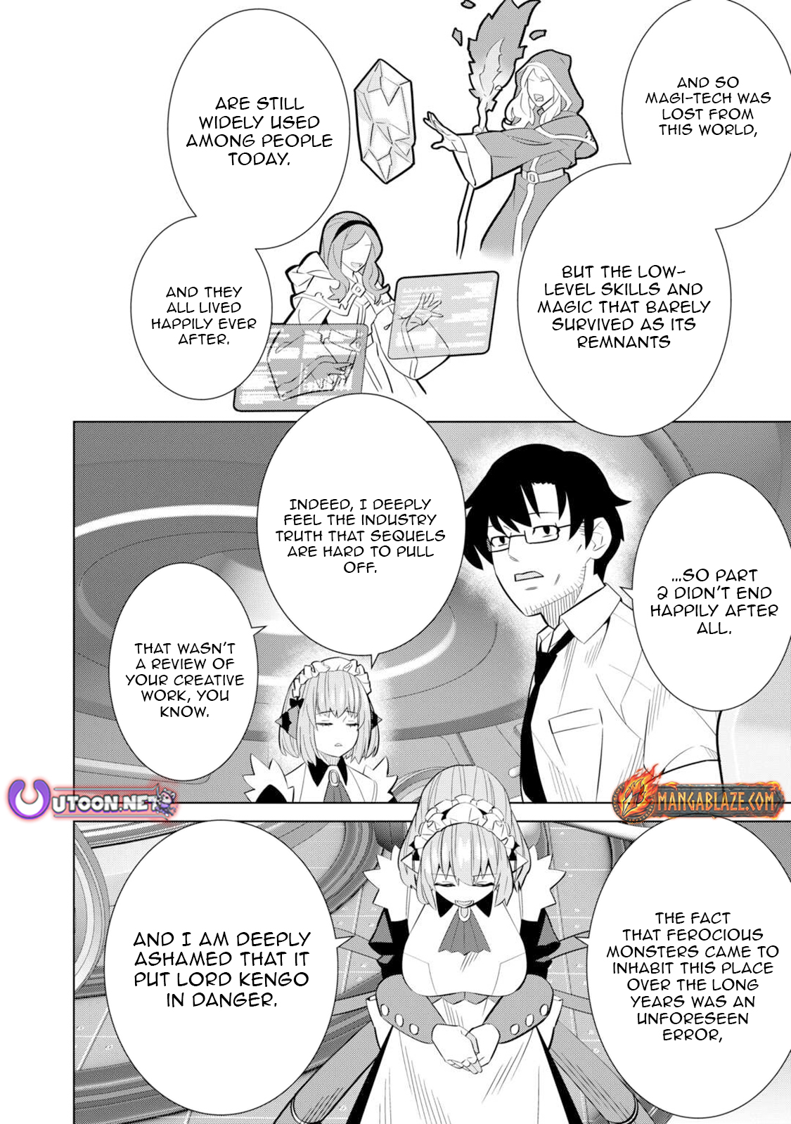 The Middle-Aged Man Cast into the 'Abyss' Where No One Ever Returns Accidentally Deciphers a Code and Becomes the Wielder of an Unknown Relic! – Chapter 03 – Page 19