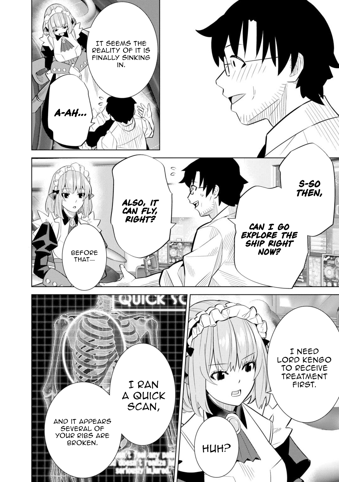 The Middle-Aged Man Cast into the 'Abyss' Where No One Ever Returns Accidentally Deciphers a Code and Becomes the Wielder of an Unknown Relic! – Chapter 03 – Page 23