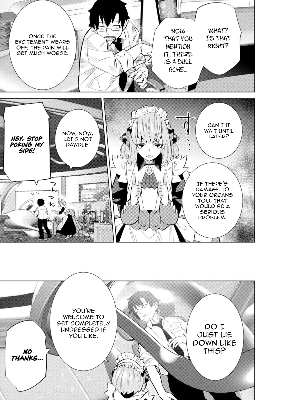 The Middle-Aged Man Cast into the 'Abyss' Where No One Ever Returns Accidentally Deciphers a Code and Becomes the Wielder of an Unknown Relic! – Chapter 03 – Page 24