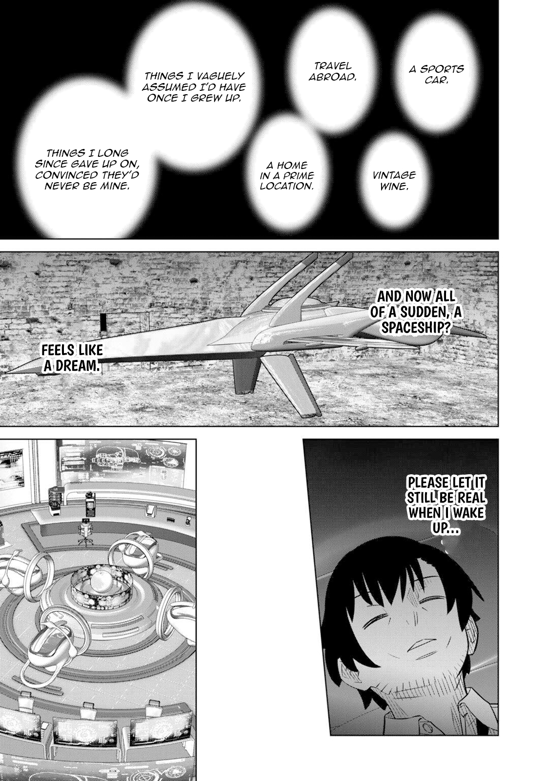 The Middle-Aged Man Cast into the 'Abyss' Where No One Ever Returns Accidentally Deciphers a Code and Becomes the Wielder of an Unknown Relic! – Chapter 03 – Page 26