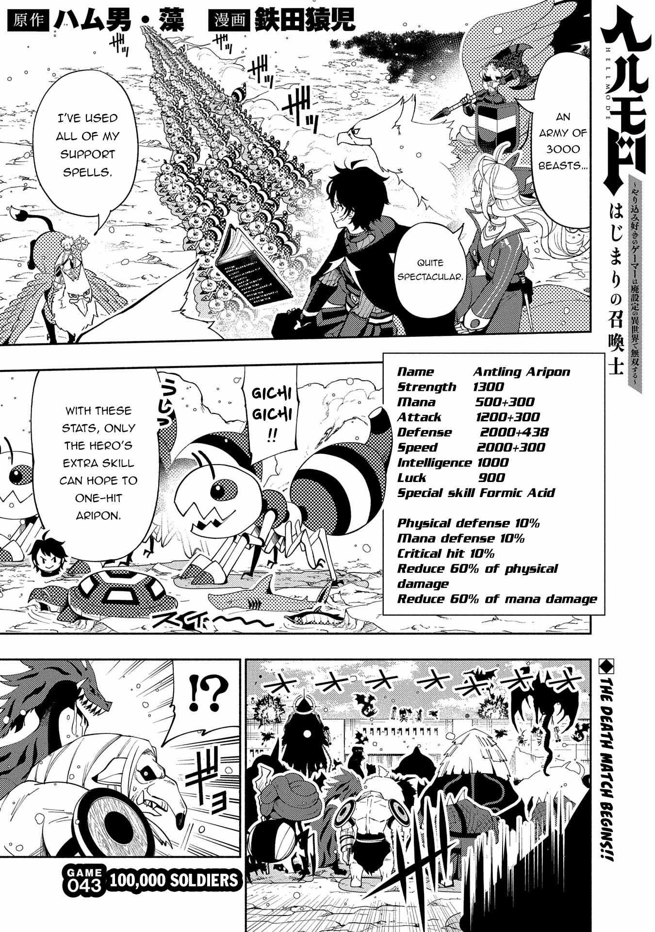 Hell Mode: The Hardcore Gamer Dominates in Another World with Garbage Balancing – The Summoner’s Beginning – Chapter 43 – Page 2