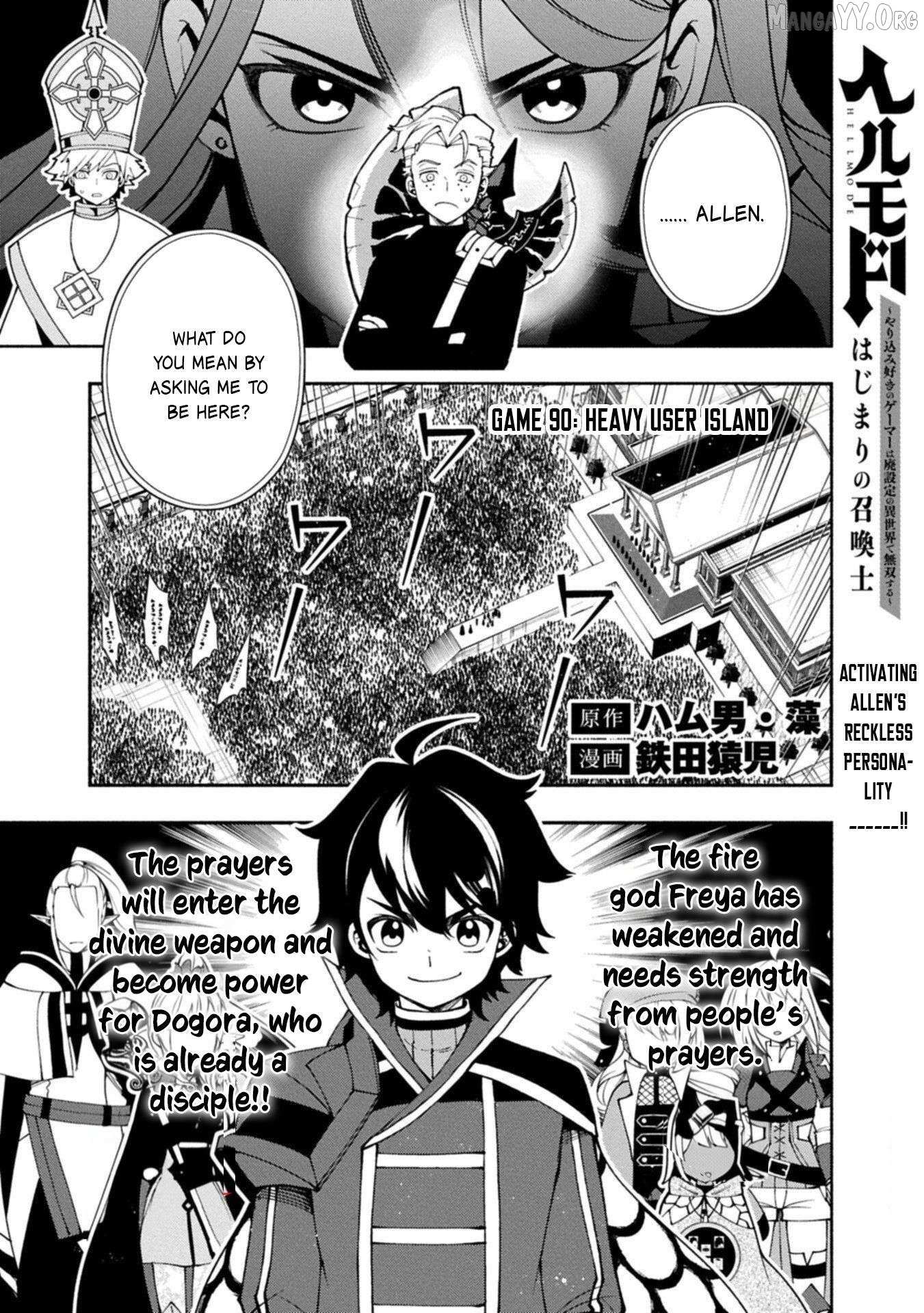 Hell Mode: The Hardcore Gamer Dominates in Another World with Garbage Balancing – The Summoner’s Beginning – Chapter 90.1 – Page 2
