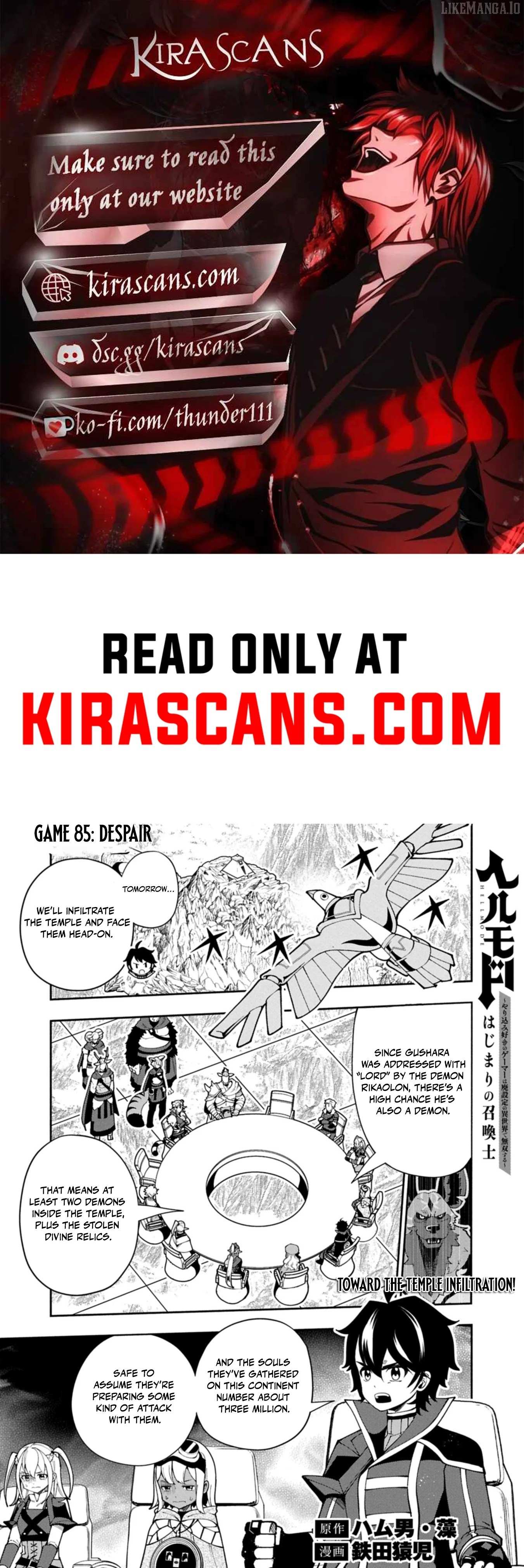 Hell Mode: The Hardcore Gamer Dominates in Another World with Garbage Balancing – The Summoner’s Beginning – Chapter 85.1 – Page 2