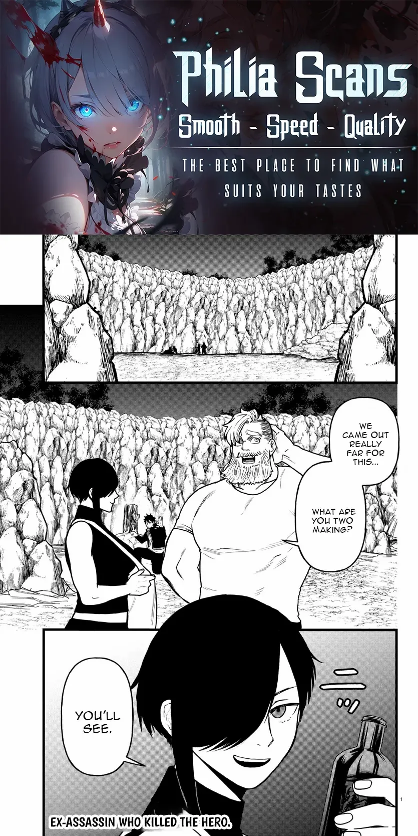 YUUSHA GOROSHI NO MOTO ANSATSUSHA. - MUSHOKU NO OSSAN KARA HAJIMARU SECOND LIFE – Chapter 17 – Page 1