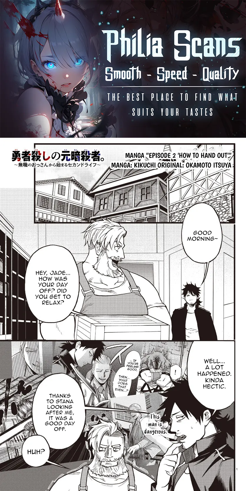 YUUSHA GOROSHI NO MOTO ANSATSUSHA. - MUSHOKU NO OSSAN KARA HAJIMARU SECOND LIFE – Chapter 7 – Page 1