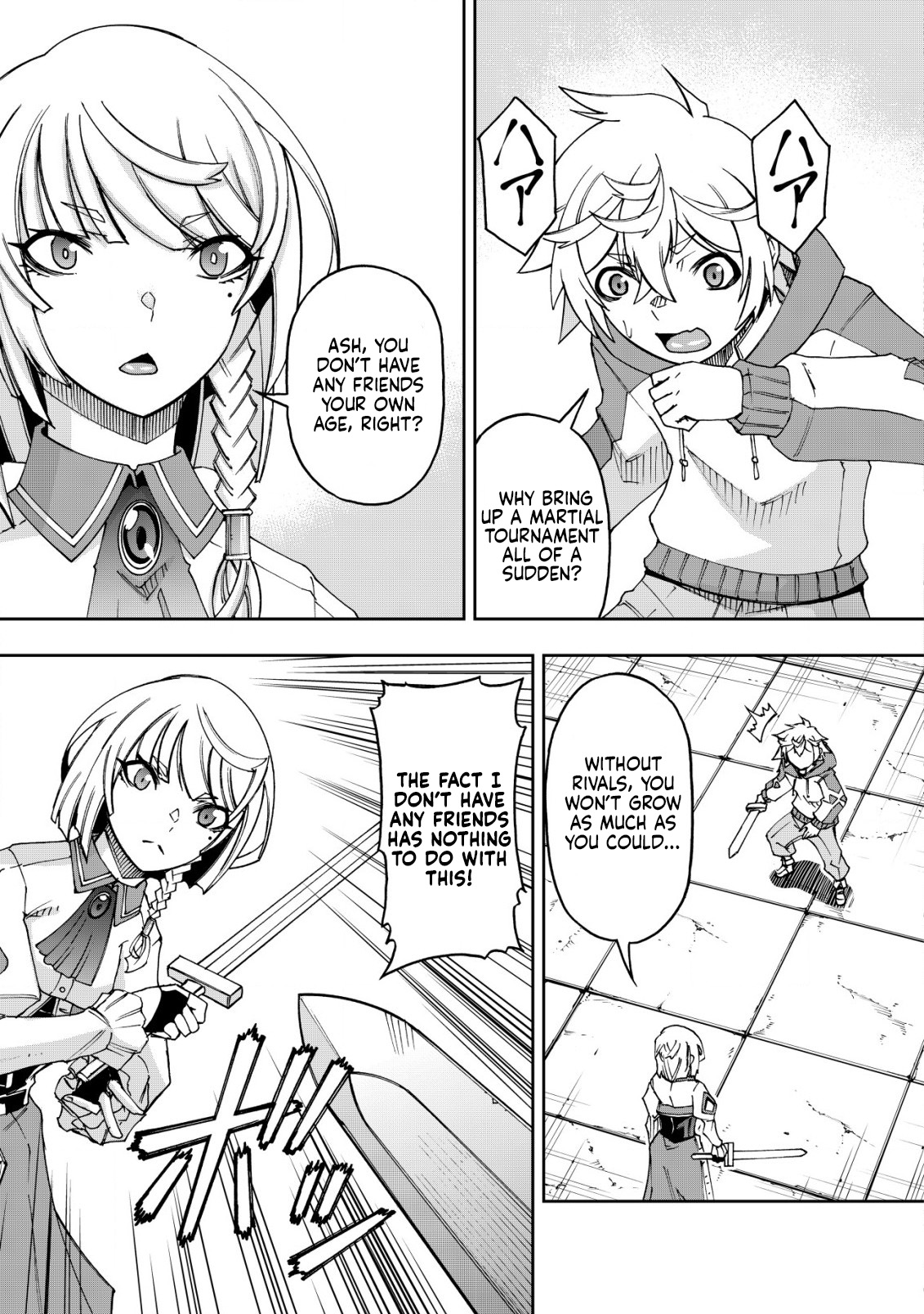 Otasuke Kyara ni Tensei Shitanode, Game Chishiki de Musou suru - Unmei wo Nejifusete, Saikyou wo Mezasou to Omoimasu – Chapter 5 – Page 4