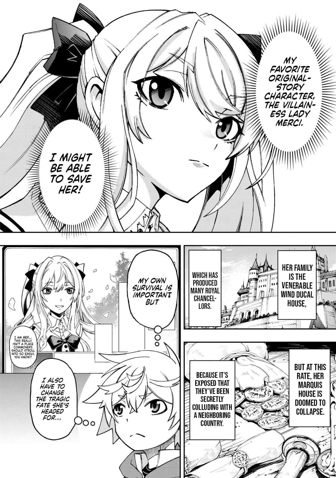 Otasuke Kyara ni Tensei Shitanode, Game Chishiki de Musou suru - Unmei wo Nejifusete, Saikyou wo Mezasou to Omoimasu – Chapter 5 – Page 9