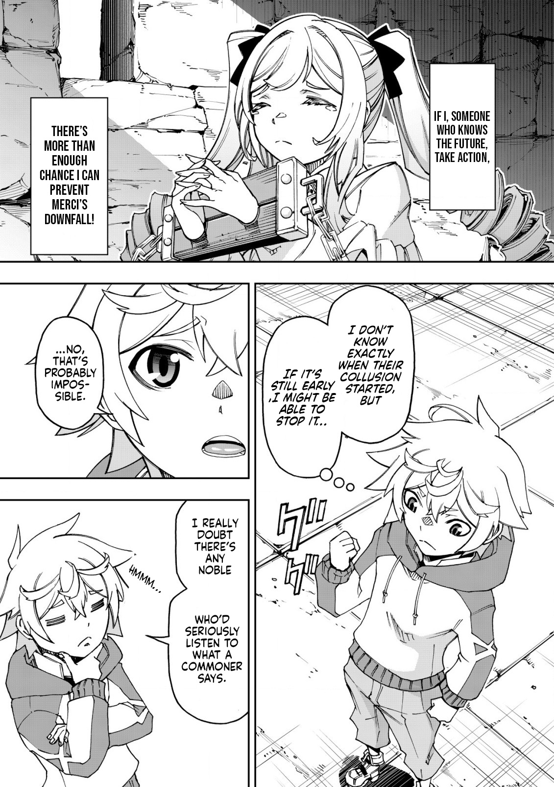 Otasuke Kyara ni Tensei Shitanode, Game Chishiki de Musou suru - Unmei wo Nejifusete, Saikyou wo Mezasou to Omoimasu – Chapter 5 – Page 10