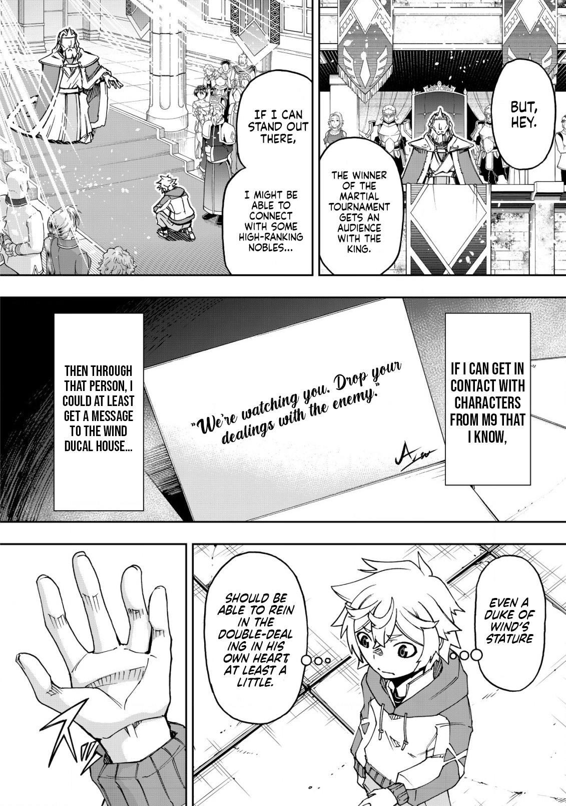 Otasuke Kyara ni Tensei Shitanode, Game Chishiki de Musou suru - Unmei wo Nejifusete, Saikyou wo Mezasou to Omoimasu – Chapter 5 – Page 11