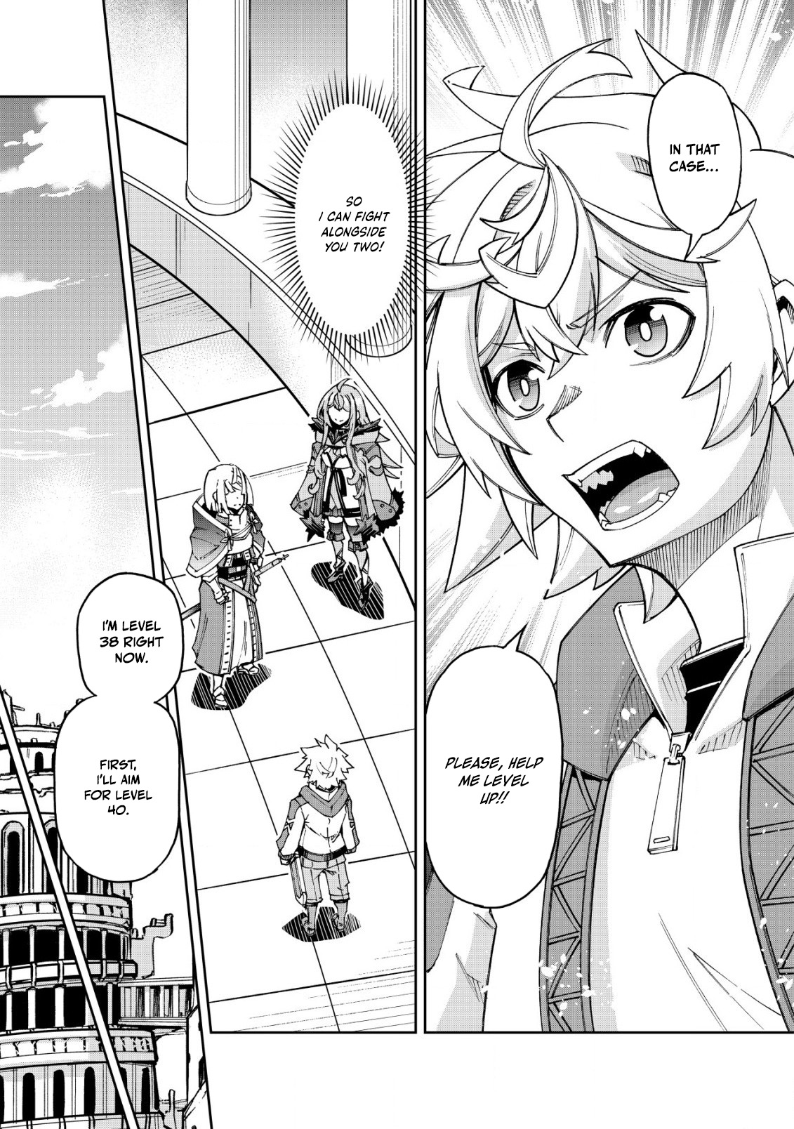 Otasuke Kyara ni Tensei Shitanode, Game Chishiki de Musou suru - Unmei wo Nejifusete, Saikyou wo Mezasou to Omoimasu – Chapter 14 – Page 16