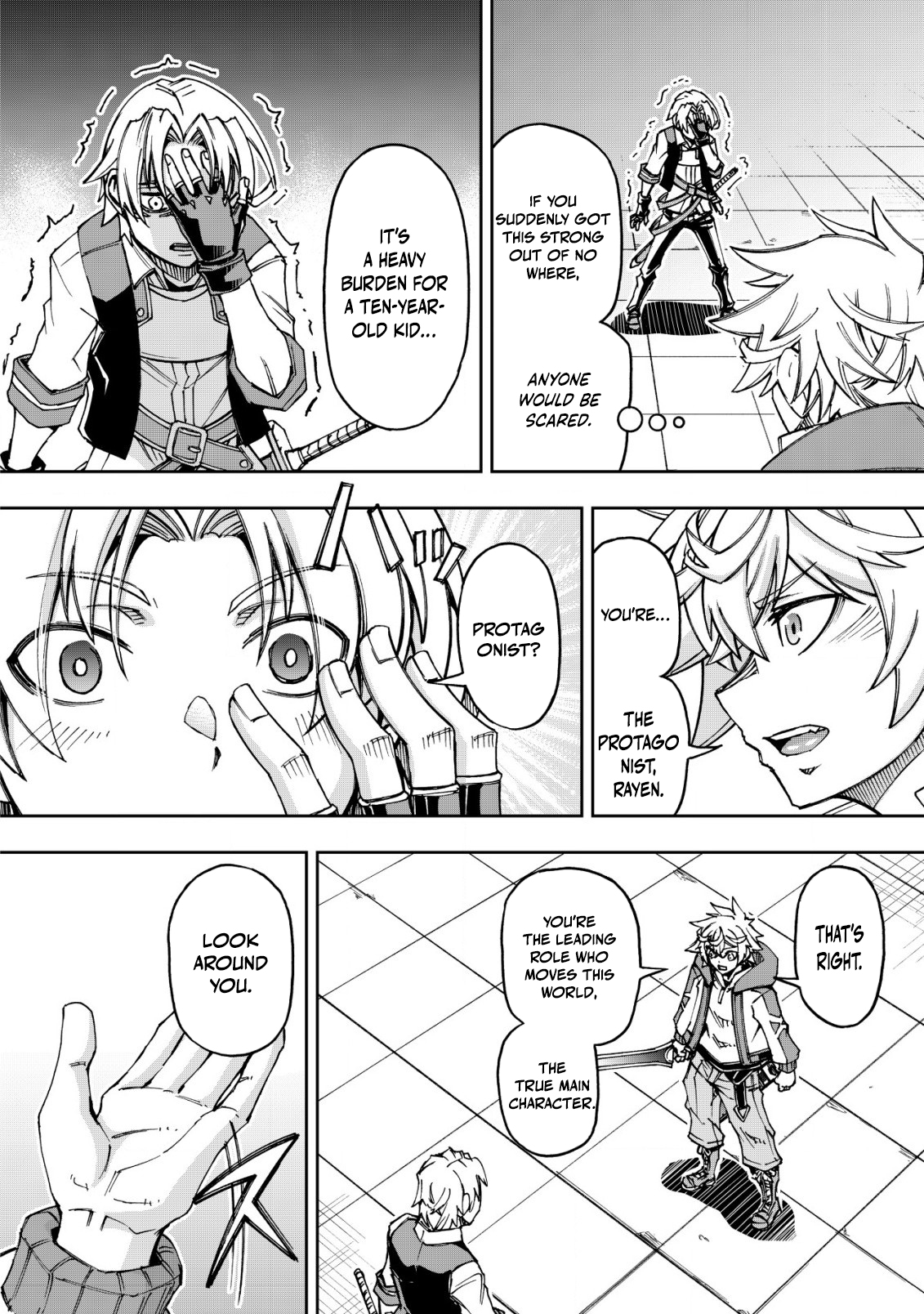 Otasuke Kyara ni Tensei Shitanode, Game Chishiki de Musou suru - Unmei wo Nejifusete, Saikyou wo Mezasou to Omoimasu – Chapter 9.1 – Page 7