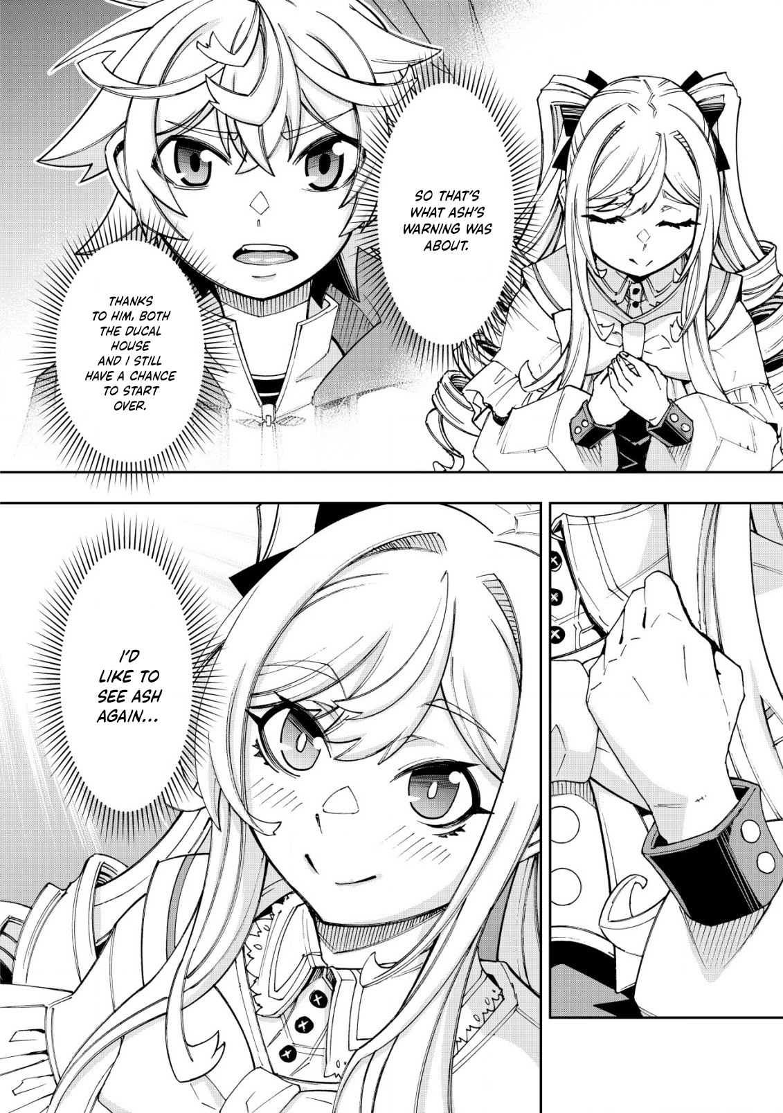 Otasuke Kyara ni Tensei Shitanode, Game Chishiki de Musou suru - Unmei wo Nejifusete, Saikyou wo Mezasou to Omoimasu – Chapter 11 – Page 11