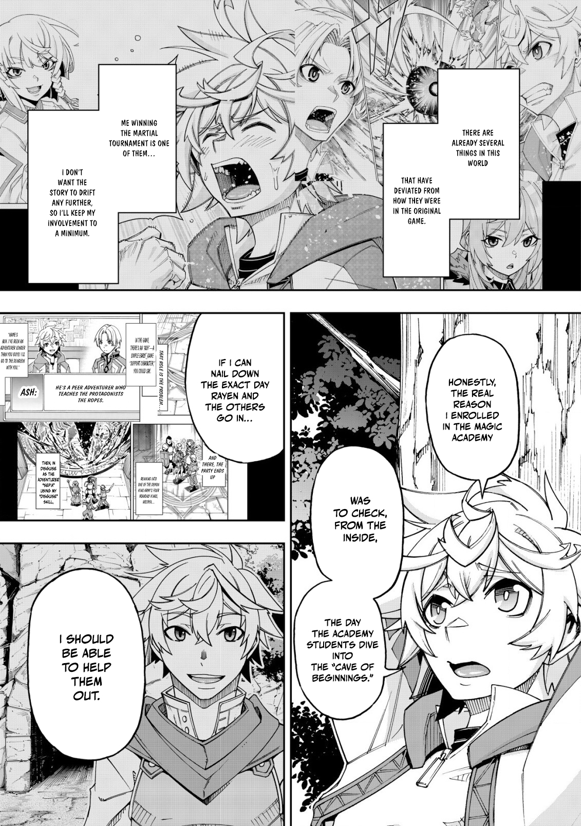 Otasuke Kyara ni Tensei Shitanode, Game Chishiki de Musou suru - Unmei wo Nejifusete, Saikyou wo Mezasou to Omoimasu – Chapter 11 – Page 26