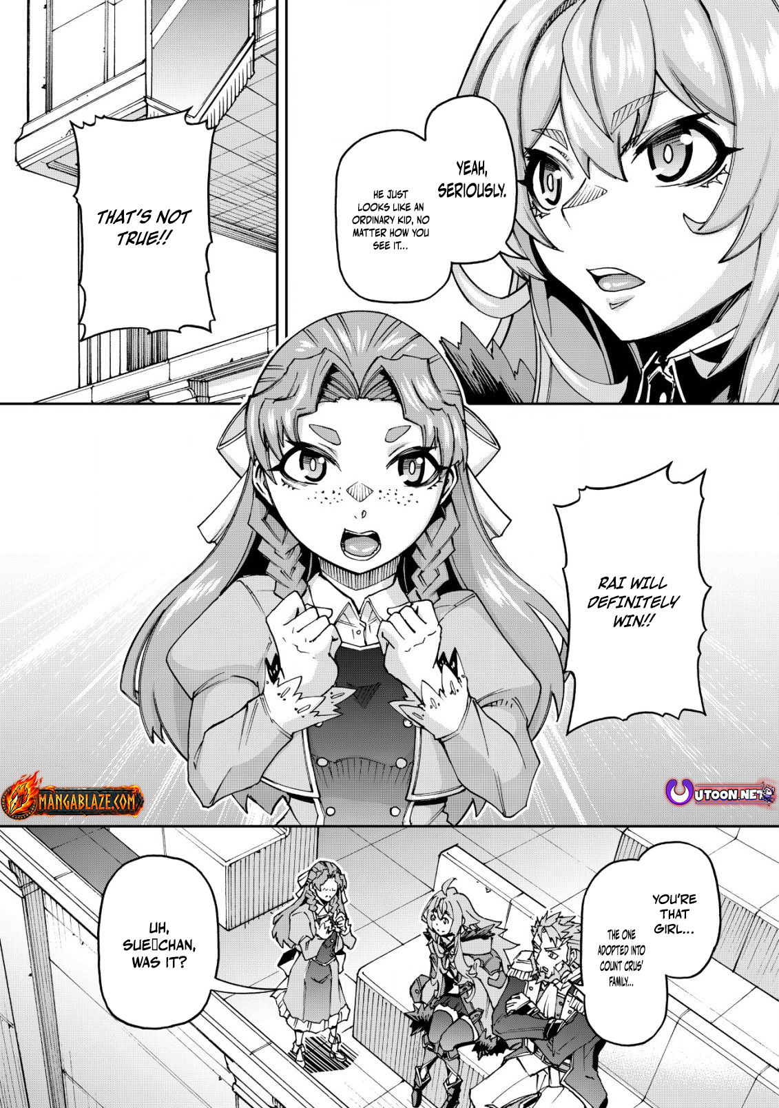 Otasuke Kyara ni Tensei Shitanode, Game Chishiki de Musou suru - Unmei wo Nejifusete, Saikyou wo Mezasou to Omoimasu – Chapter 6.1 – Page 8