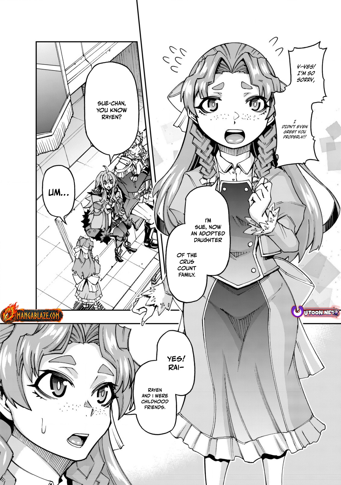 Otasuke Kyara ni Tensei Shitanode, Game Chishiki de Musou suru - Unmei wo Nejifusete, Saikyou wo Mezasou to Omoimasu – Chapter 6.1 – Page 9