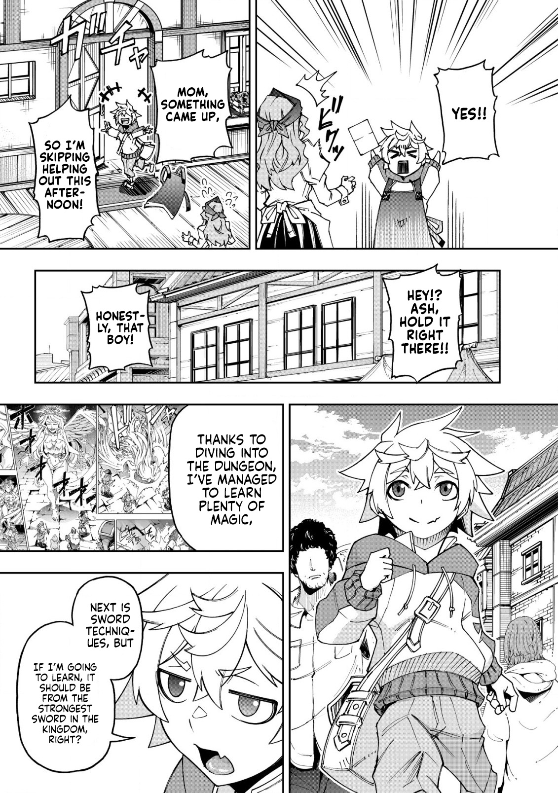 Otasuke Kyara ni Tensei Shitanode, Game Chishiki de Musou suru - Unmei wo Nejifusete, Saikyou wo Mezasou to Omoimasu – Chapter 4.1 – Page 12