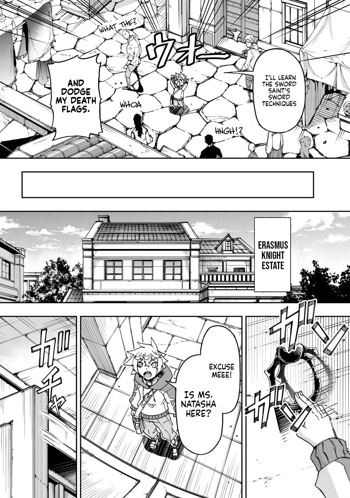 Otasuke Kyara ni Tensei Shitanode, Game Chishiki de Musou suru - Unmei wo Nejifusete, Saikyou wo Mezasou to Omoimasu – Chapter 4.1 – Page 14