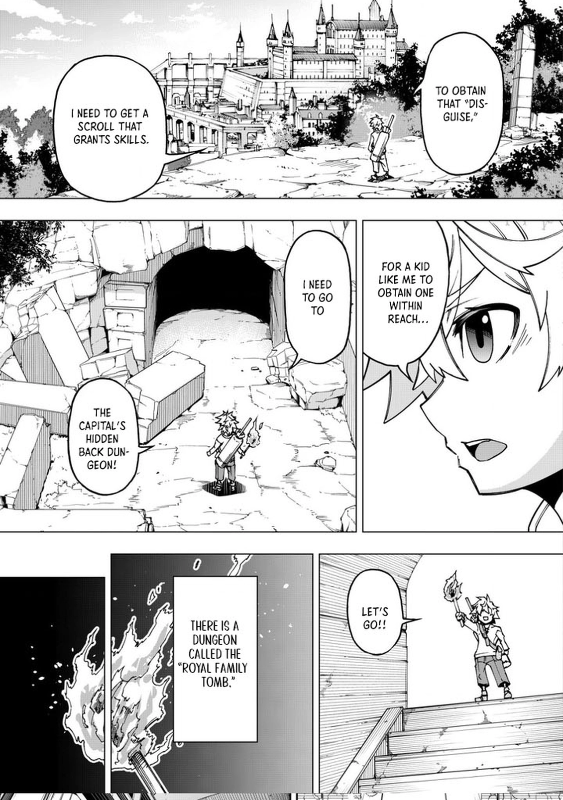 Otasuke Kyara ni Tensei Shitanode, Game Chishiki de Musou suru - Unmei wo Nejifusete, Saikyou wo Mezasou to Omoimasu – Chapter 1 – Page 13