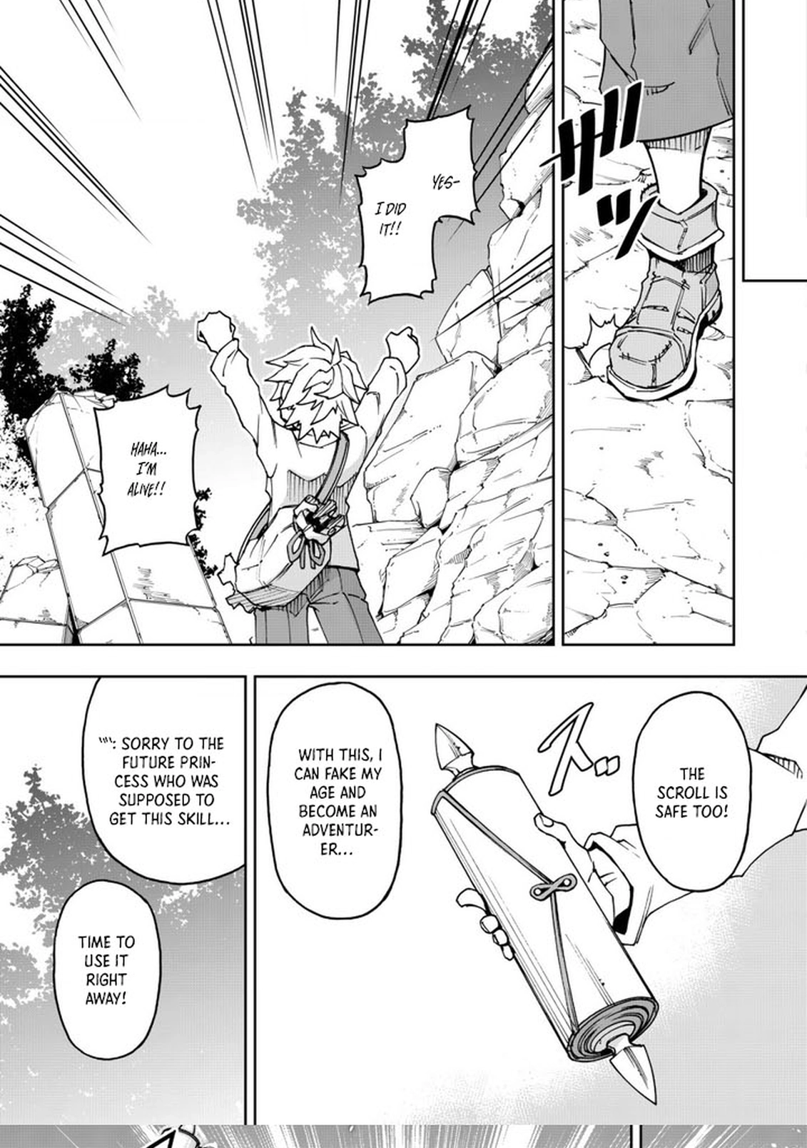 Otasuke Kyara ni Tensei Shitanode, Game Chishiki de Musou suru - Unmei wo Nejifusete, Saikyou wo Mezasou to Omoimasu – Chapter 1 – Page 31